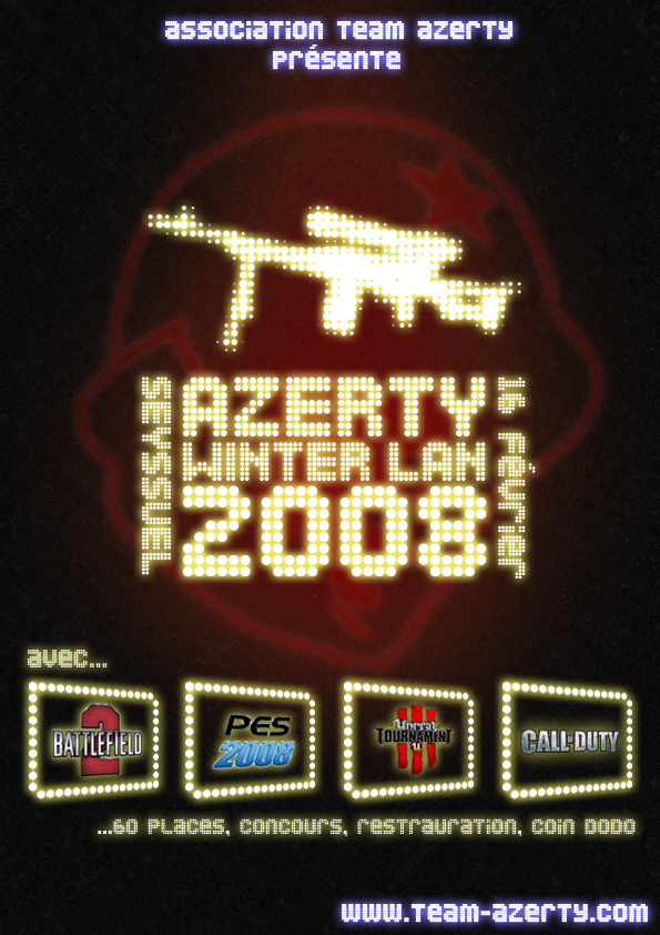 Affiche Winter LAN 2008