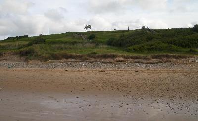 plage vue du bas