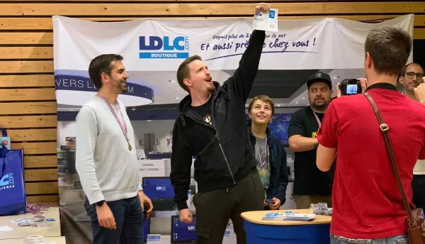 Le gagnant de la tombola !