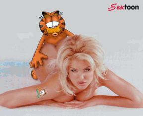 Garfield dans une version sexy !