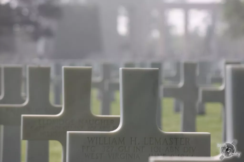 Le Normandy American Cemetery de Colleville-sur-Mer