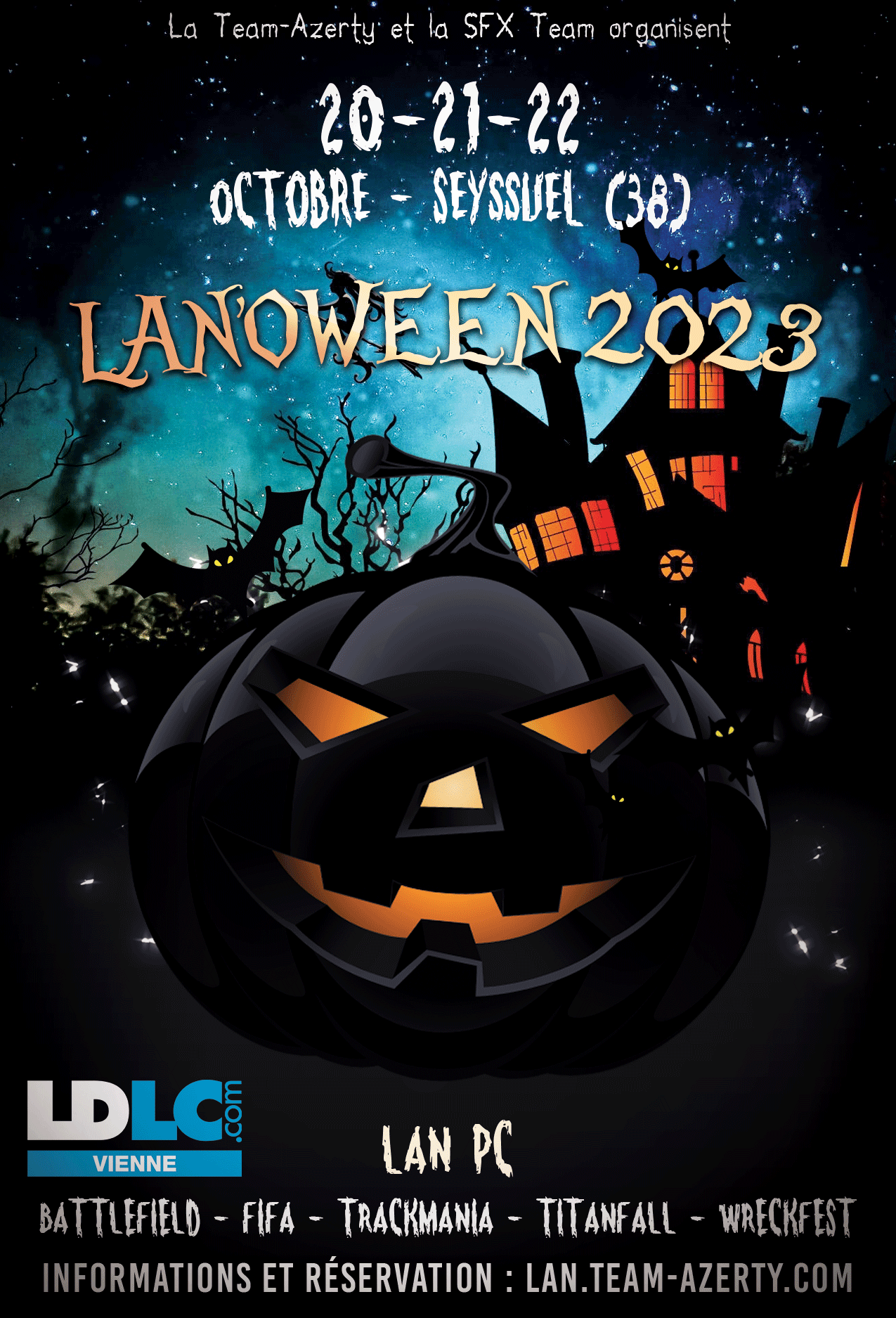 LAN'Oween 2023 : Compte rendu de Aurelienazerty