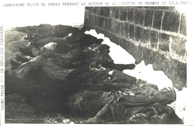 Arméniens morts de froid