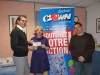 Remise du chèque de 150 euros à l'association Docteur Clown Remise du chèque de 150 euros à l'association Docteur Clown