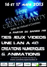 1ère Game Lan Créativ&#039; Party à Condrieu