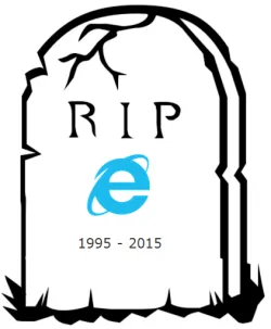 Internet Explorer c&#039;est fini, il ne reviendra plus !