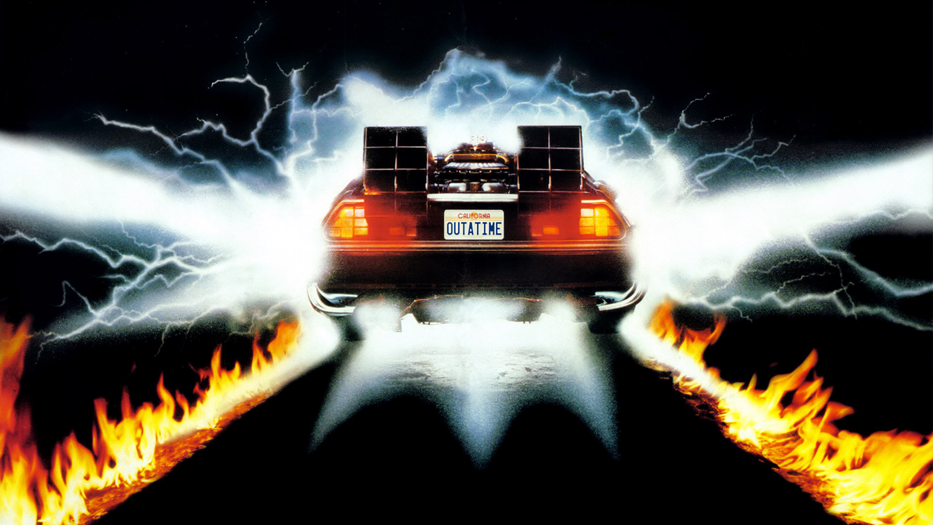 Faut voir grand dans la vie, quitte à voyager à travers le temps au volant d’une voiture, autant en choisir une qui ait d’la gueule ! dolorian-retour-vers-le-futur
