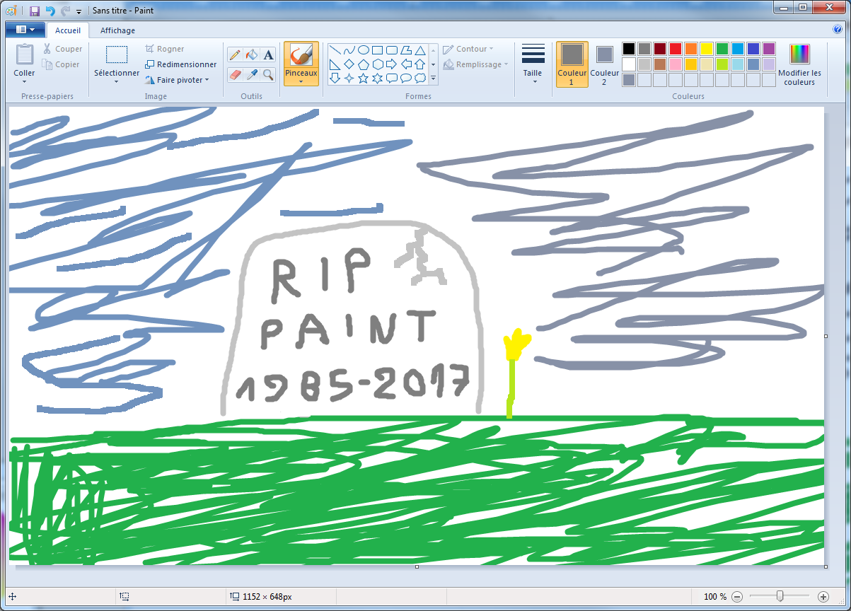 RIP Paint 1985-2017 RIP Paint 1985-2017