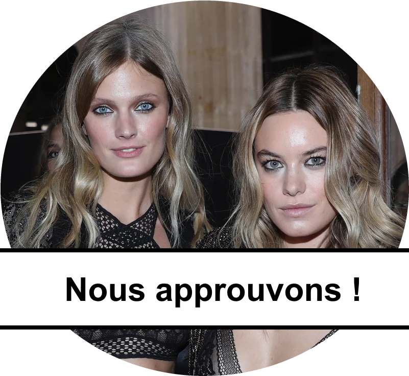 Constance Jablonski et Camille Rowe approuvent les LAN Azerty !