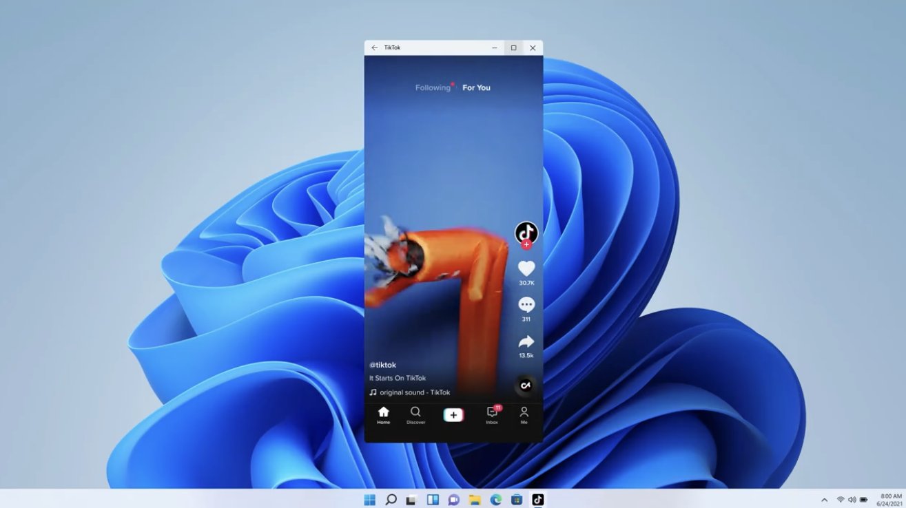 Les application android tournent sous Winsows 11 Les application android tournent sous Winsows 11