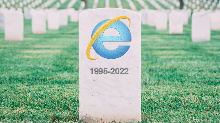 RIP IE 1995-2022 RIP IE 1995-2022