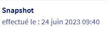J'ai changé ! J'ai changé !