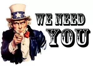 We need you !