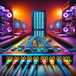 Infrastructures réseau et électriques renforcées pour la LAN&#039;Oween 2024 !