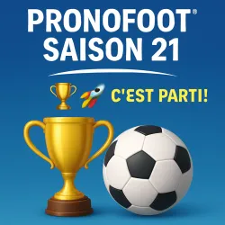 Pronofoot saison 21