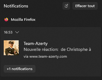 Retour à la normale !