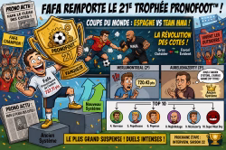 Fafa champion pronofoot 2026 !