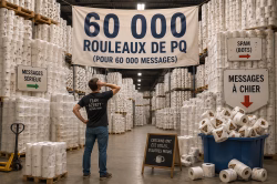 Aurélien poste le message n°60 000