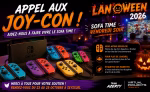 Appel à contributions : apportez des paires de Joy-Con pour la LAN'Oween 2026
