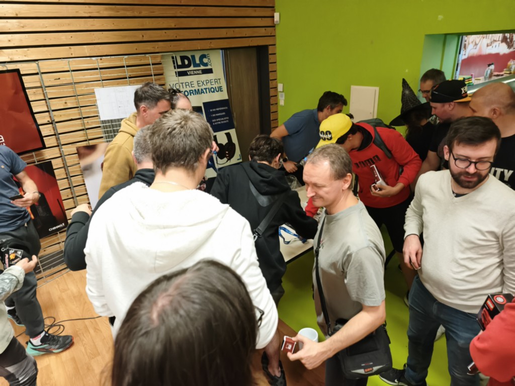 L'open bar pour le reste des lots