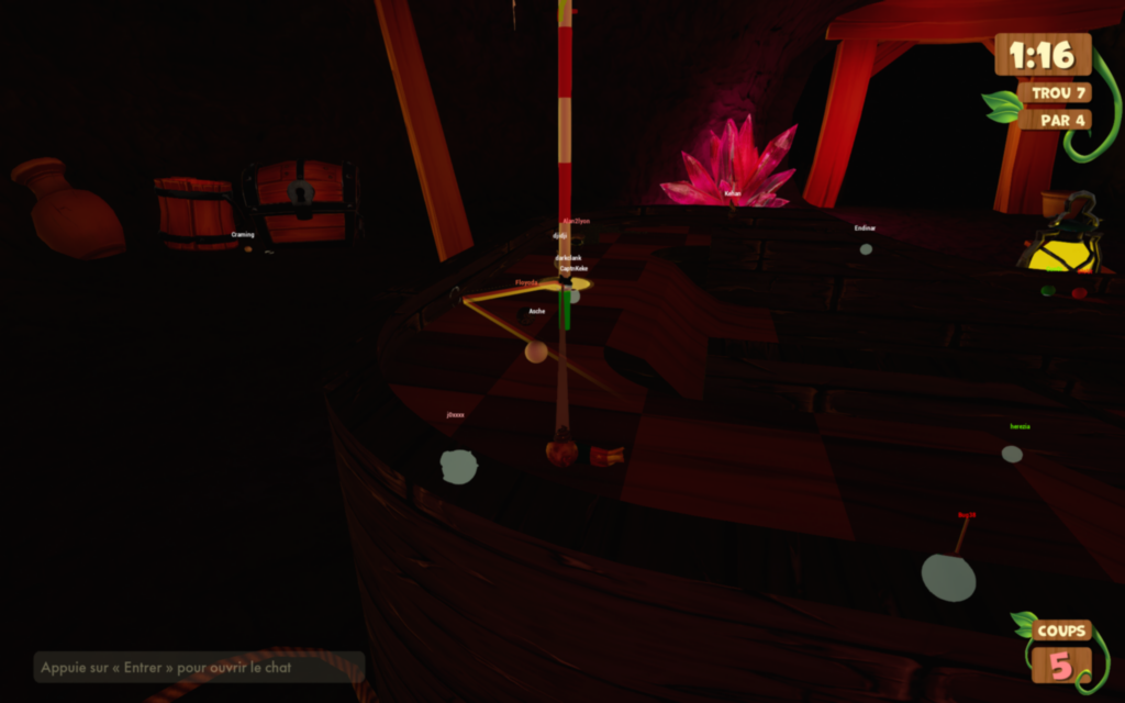 Même s'il y avait 2 serveurs, ça restait un joyeux bordel visuel !