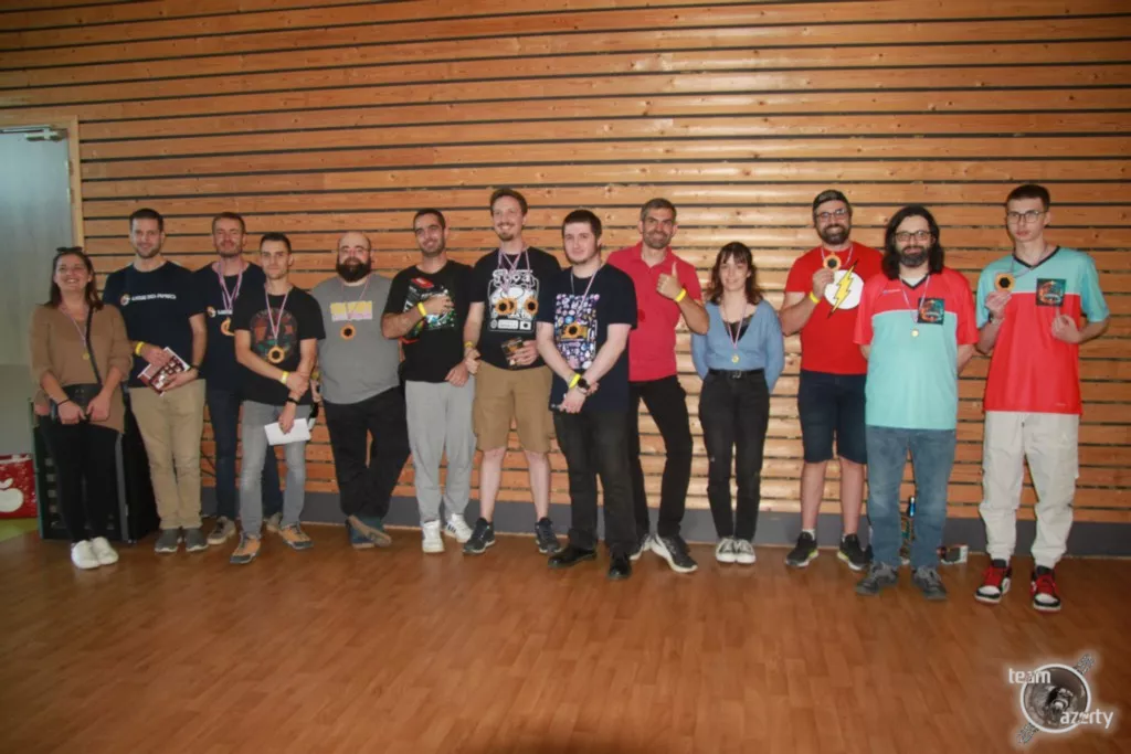 L'ensemble des gagnants du weekend