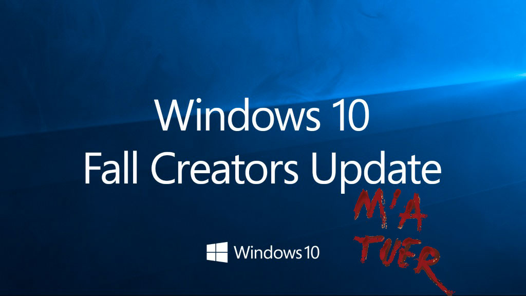 Fall creators update m'a tuer !