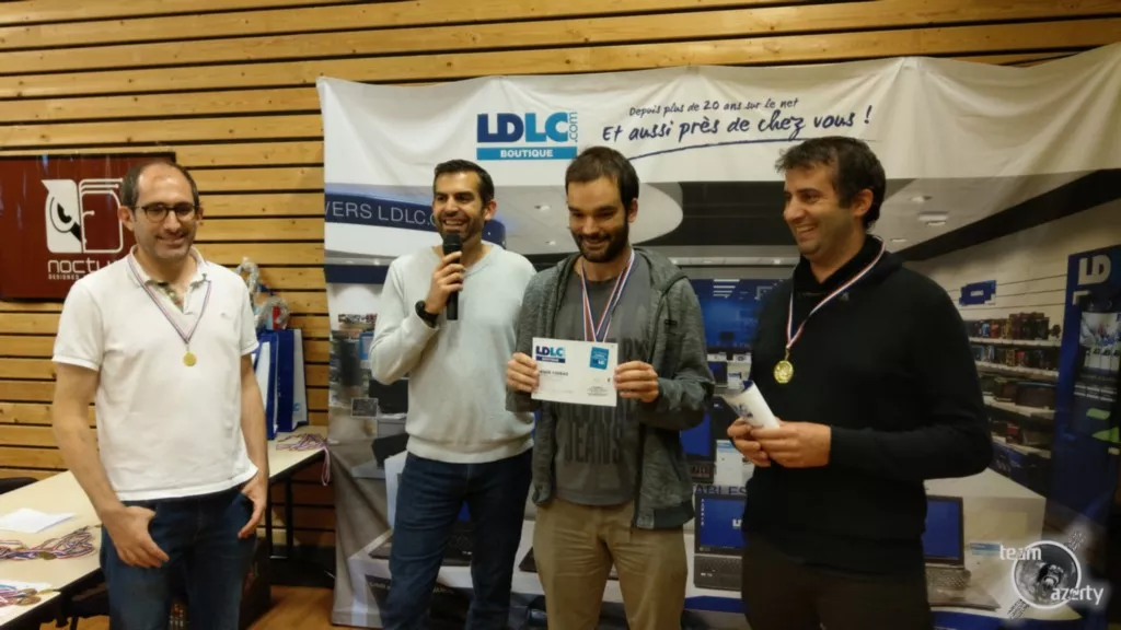 Remise des prix du tournois AOK